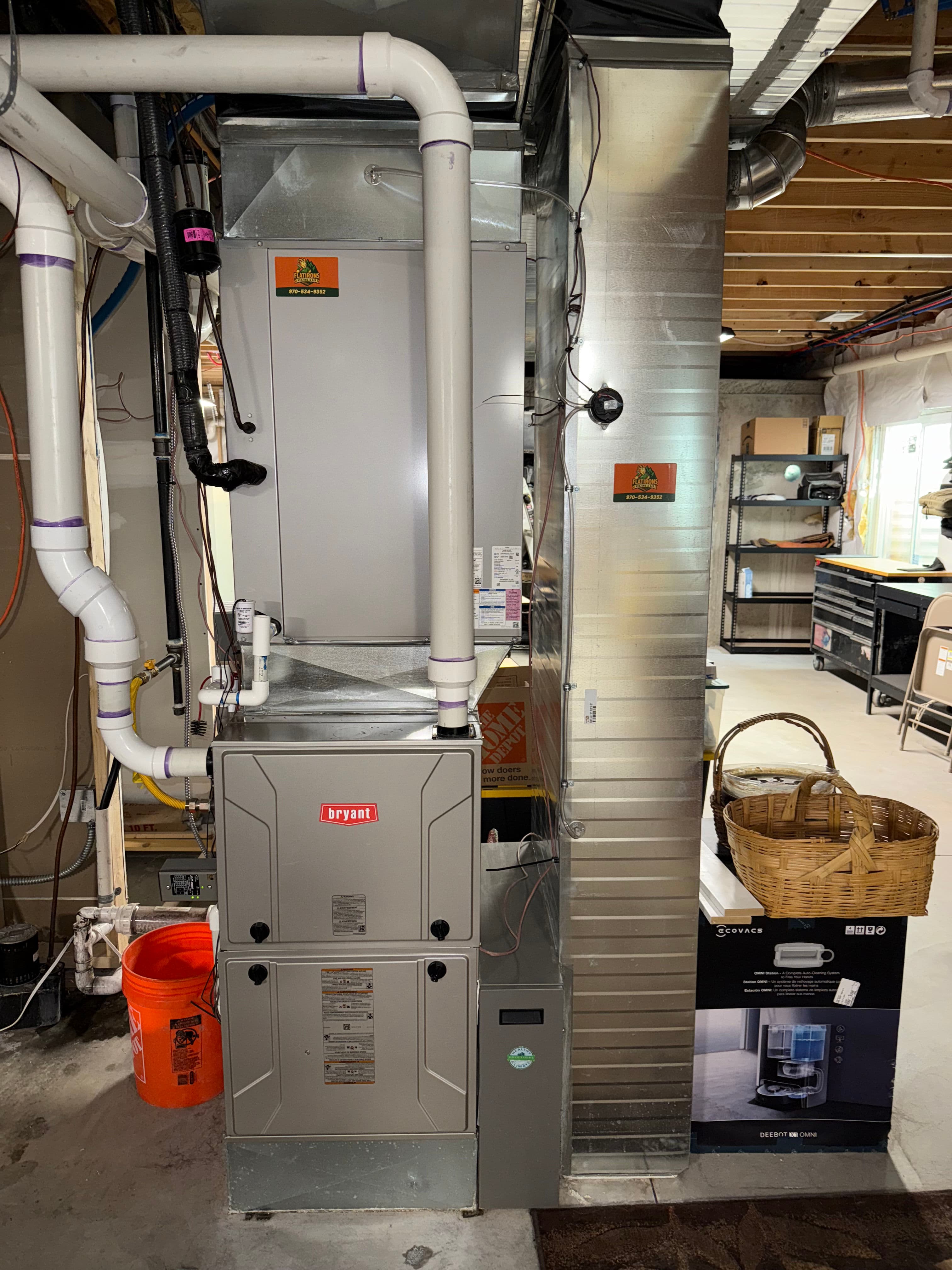 Project Furnace and Heat Pump Install in Greeley image