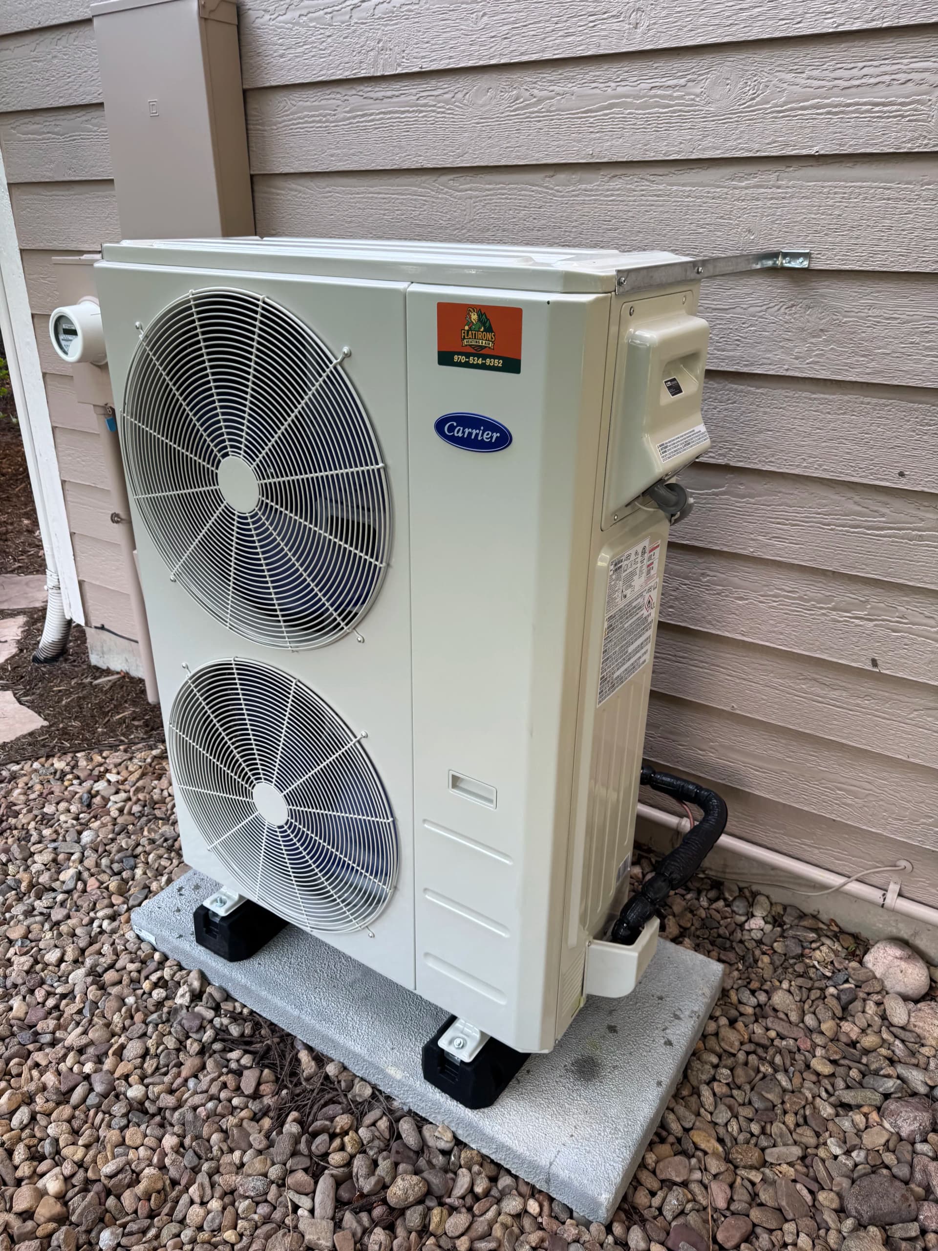 Gallery photos for Heat Pump and Air Handler Install Done Right in Longmont: Image #1