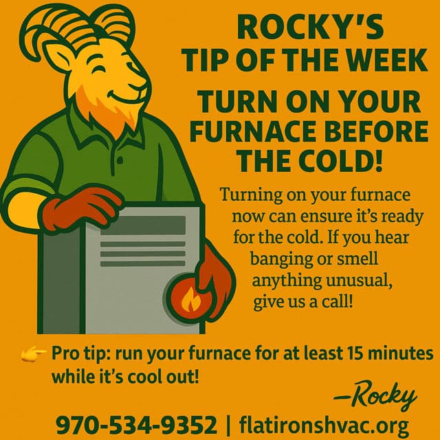 Rocky's Furnace Tip for Fall Comfort image