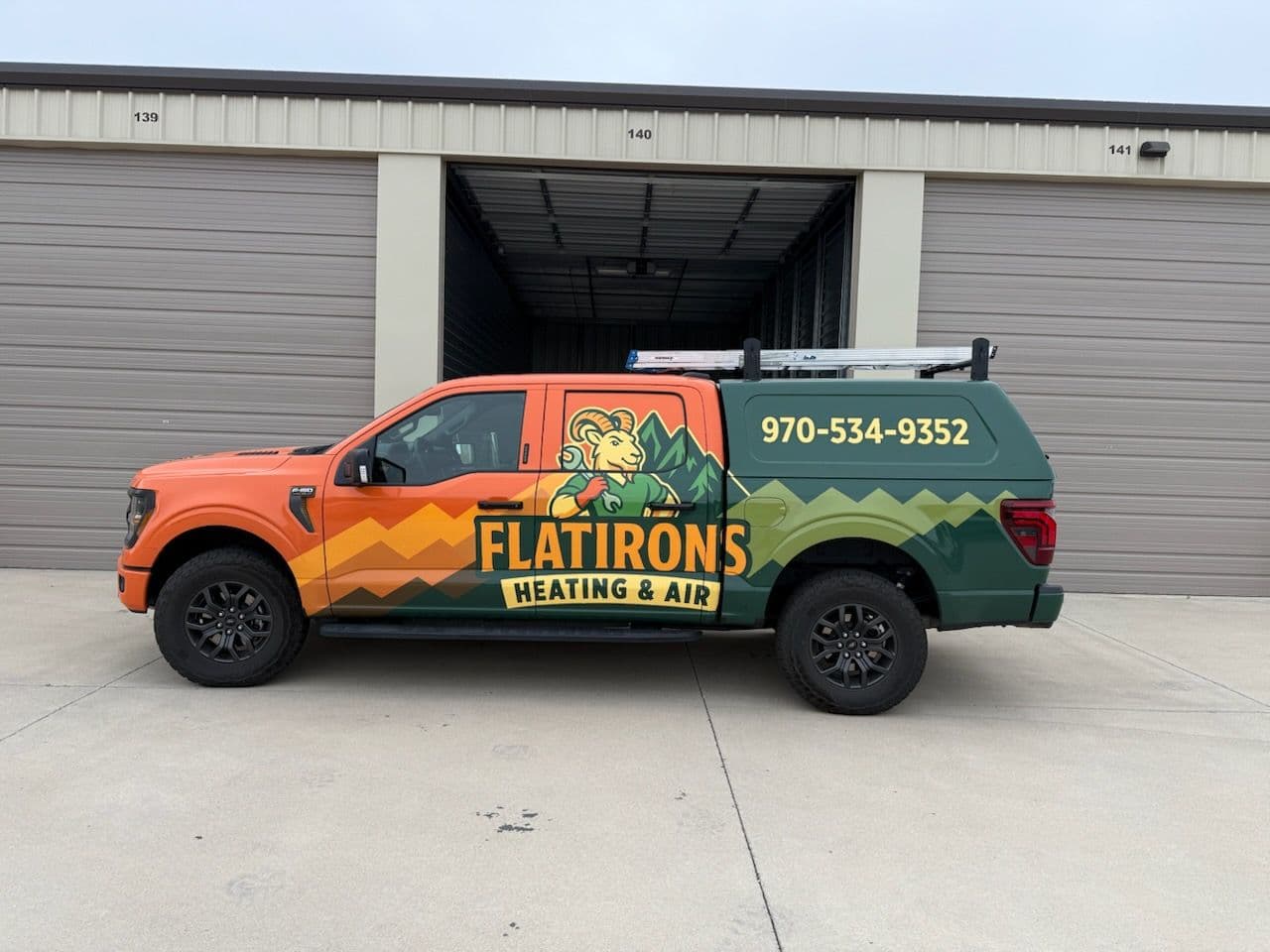 Exciting Expansion New Warehouse for Flatirons HVAC image